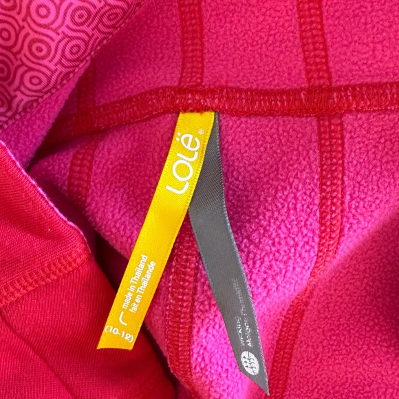 Lole Women's Red Quarter-Zip Jacket - Picture 4 of 4